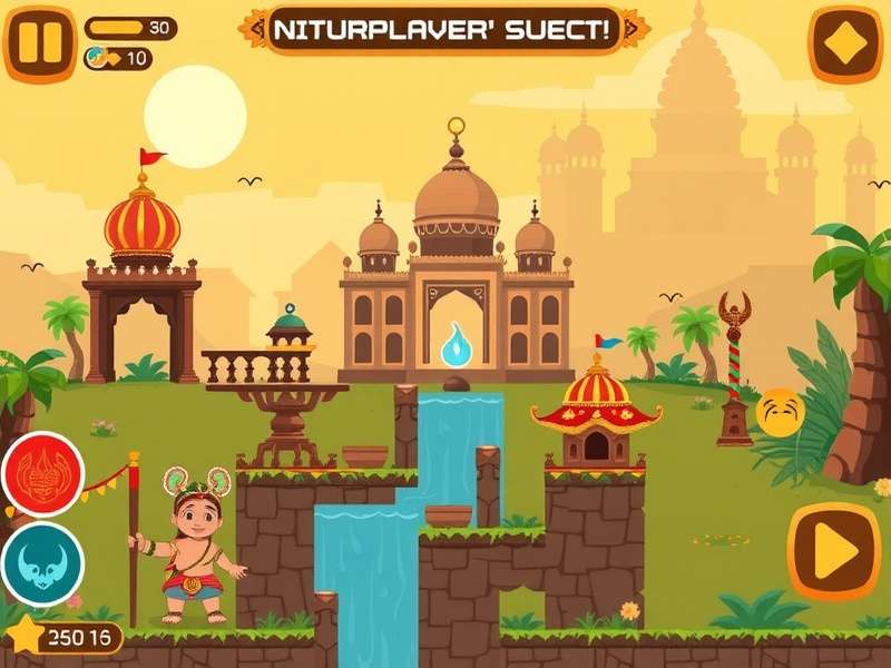Pixel Treasure Trail multiplayer mode screenshot